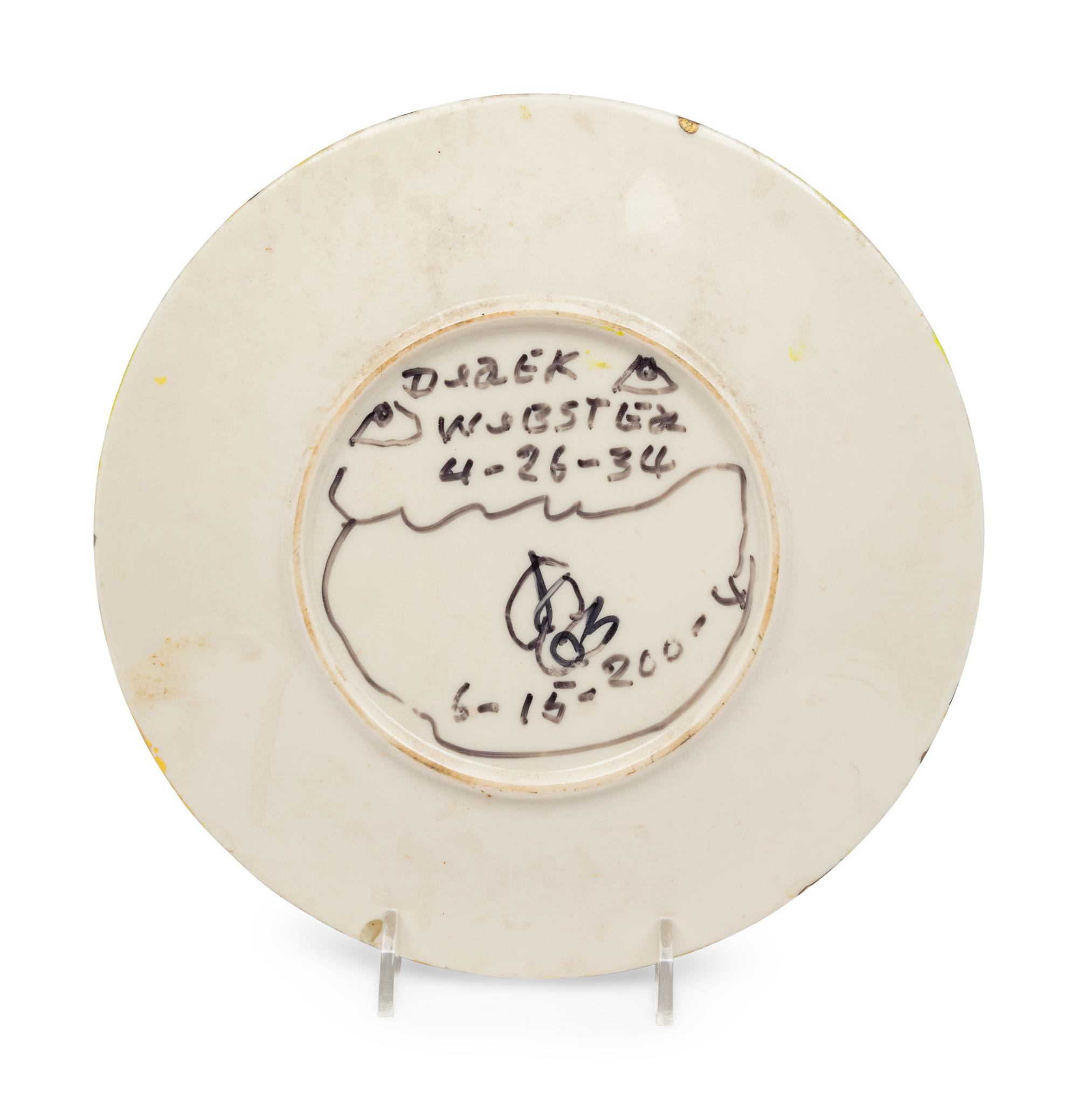 Untitled (Coca-Cola Plate)
