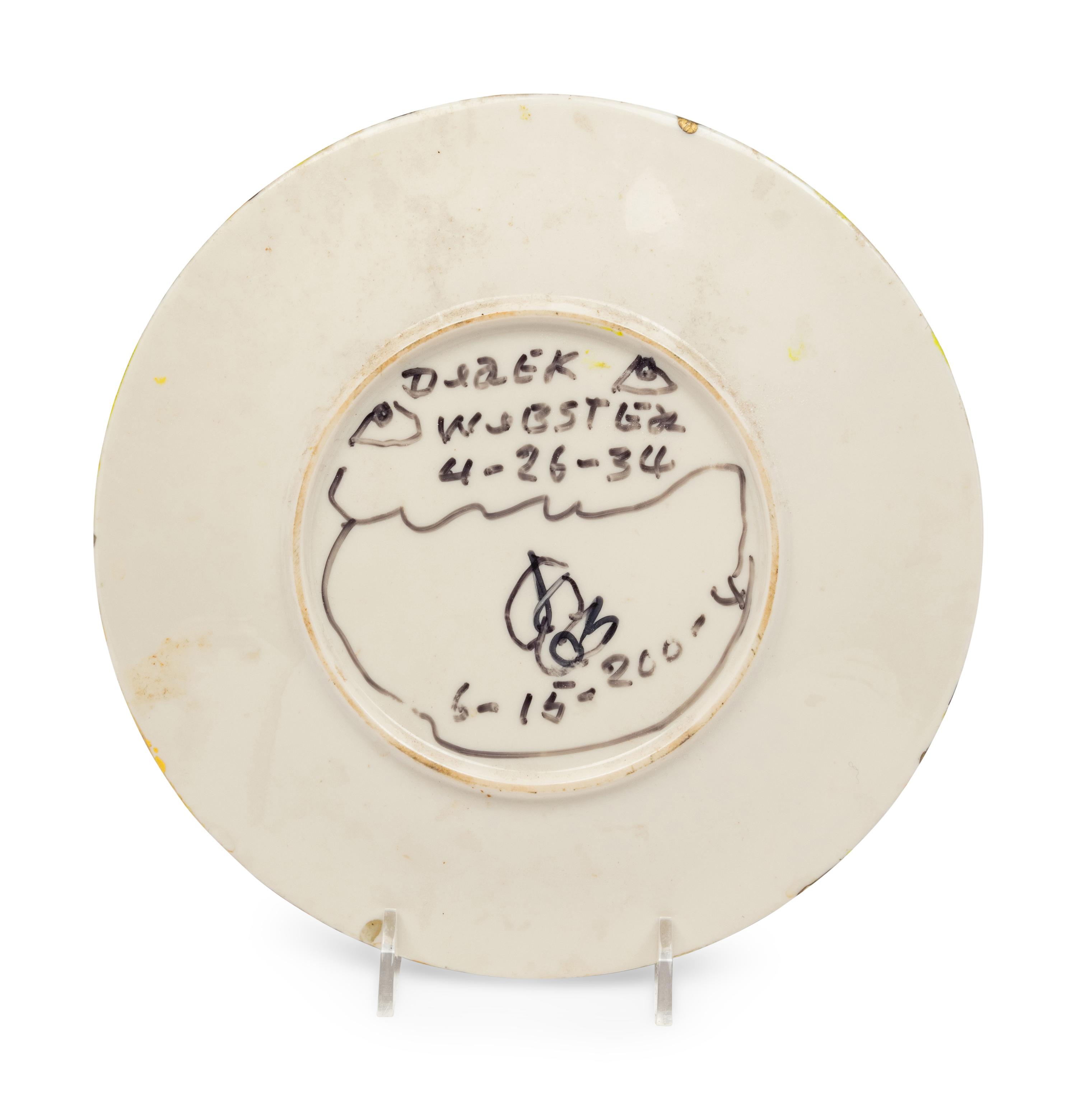 Untitled (Coca-Cola Plate)