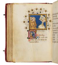 CIRCLE OF THE MASTER OF THE VITAE IMPERATORUM (active Milan, 1431-1459) The Ruskin Lombard Hours, Use of Rome, in Latin, illuminated manuscript on parchment [Lombardy, Milan(?), c. 1440–1450]