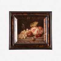 Follower of Adriaen Coorte (Dutch, 1665–1707) | A 19th Century Work Still Life with Grapes, Peaches, Cherries, Snail, and Butterfly