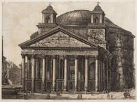 Veduta del Pantheon di Agrippa