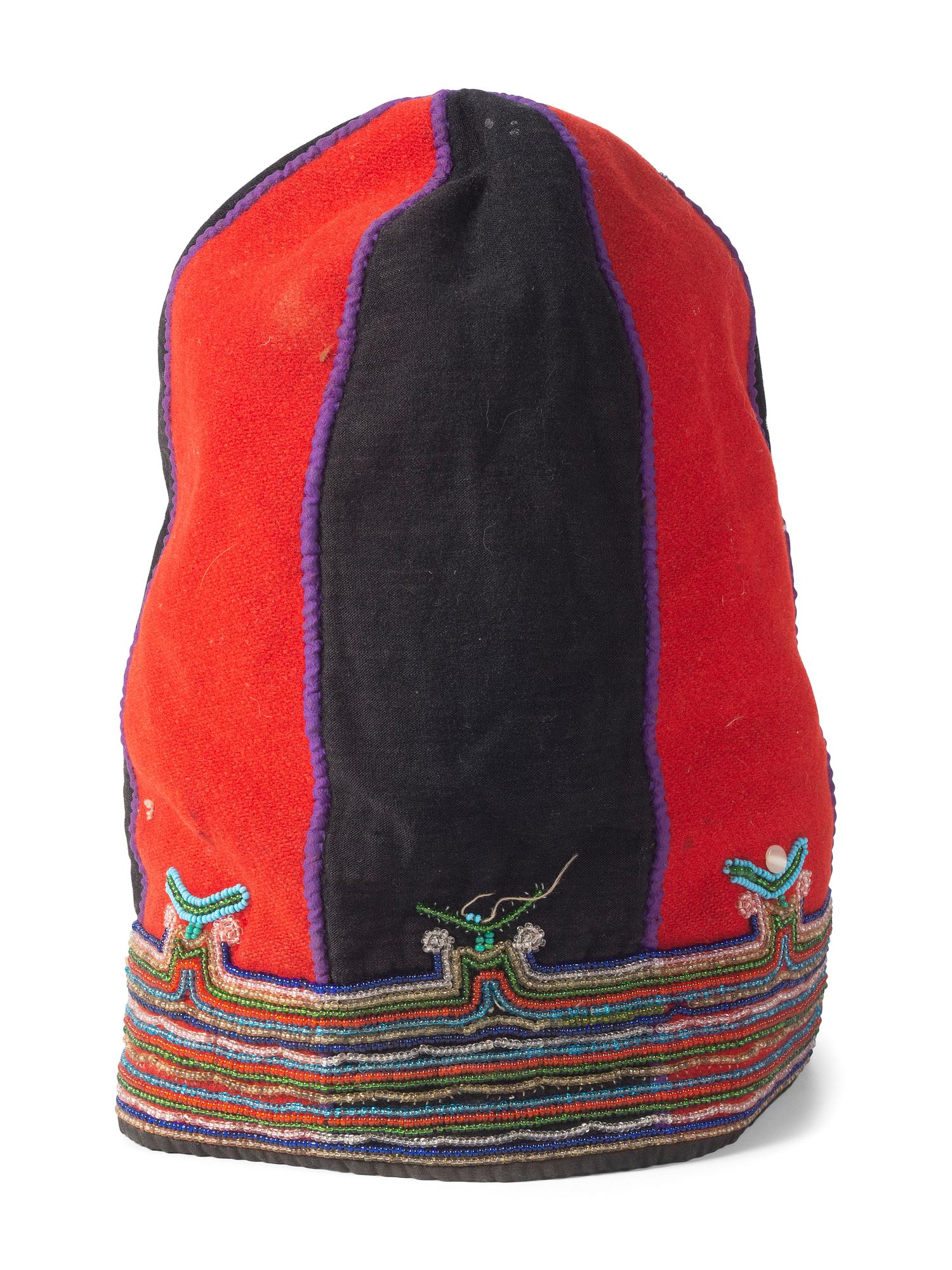 Naskapi Wool Cap with Beadwork