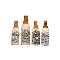 Four Moerlein-Gerst Brewing Co. Stoneware Bottles