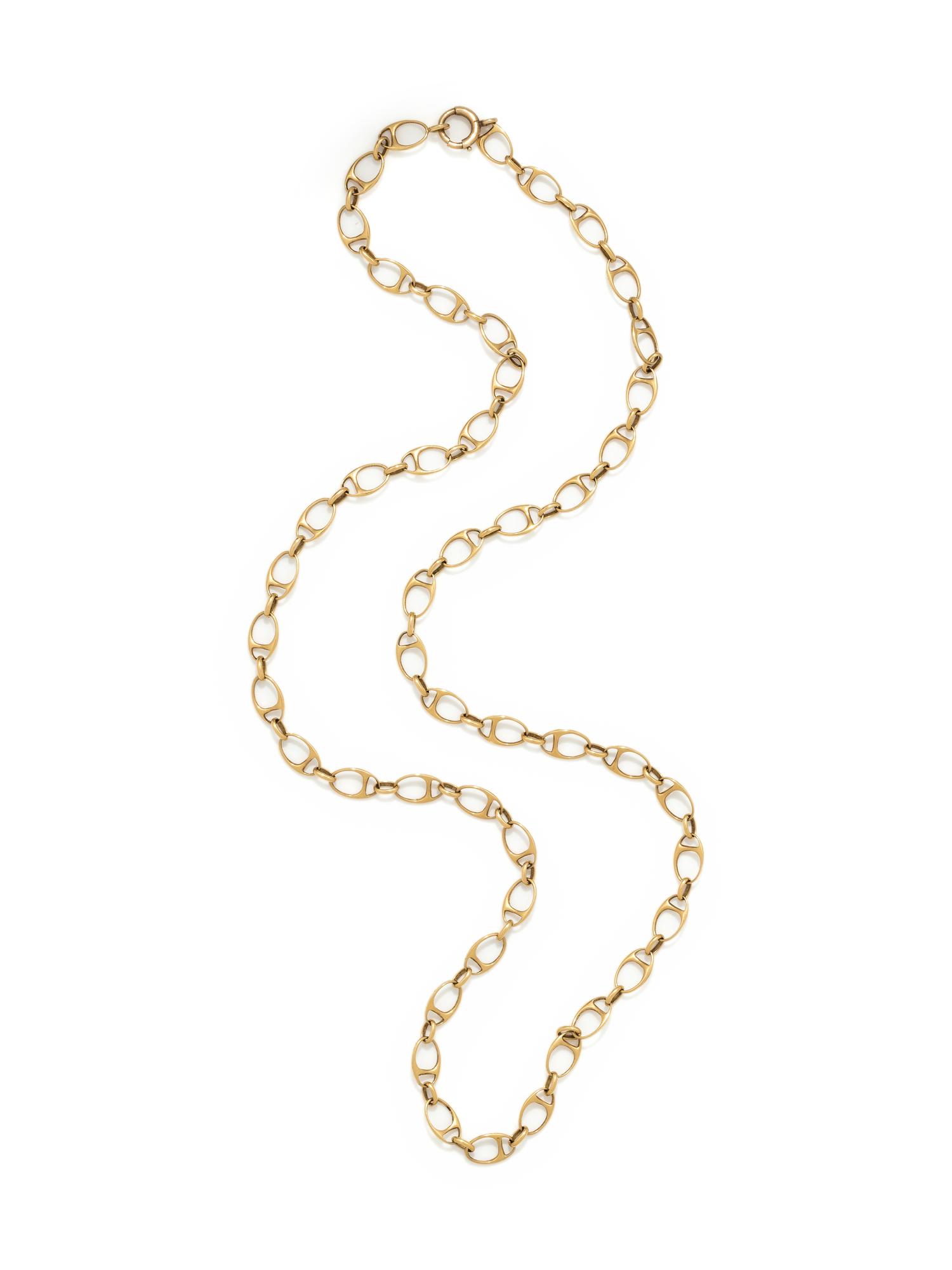 YELLOW GOLD NECKLACE