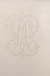 Two Sets of Palmer Family Sheets Embroidered with the Initials "P.P.", Early 20th Century