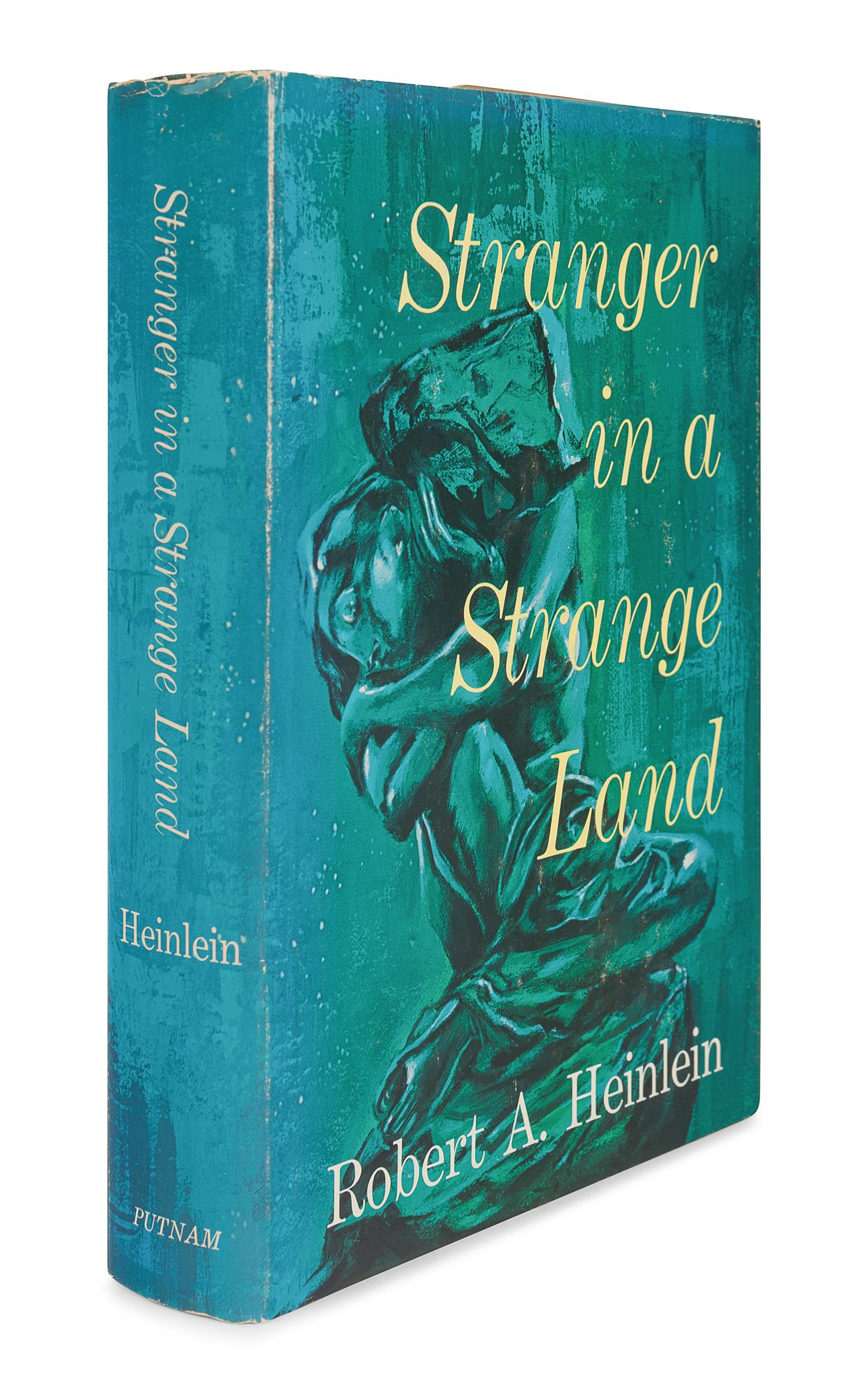 HEINLEIN, ROBERT A. (1907-1988). Stranger in a Strange Land . New York: G. P. Putnam's Sons, 1961.