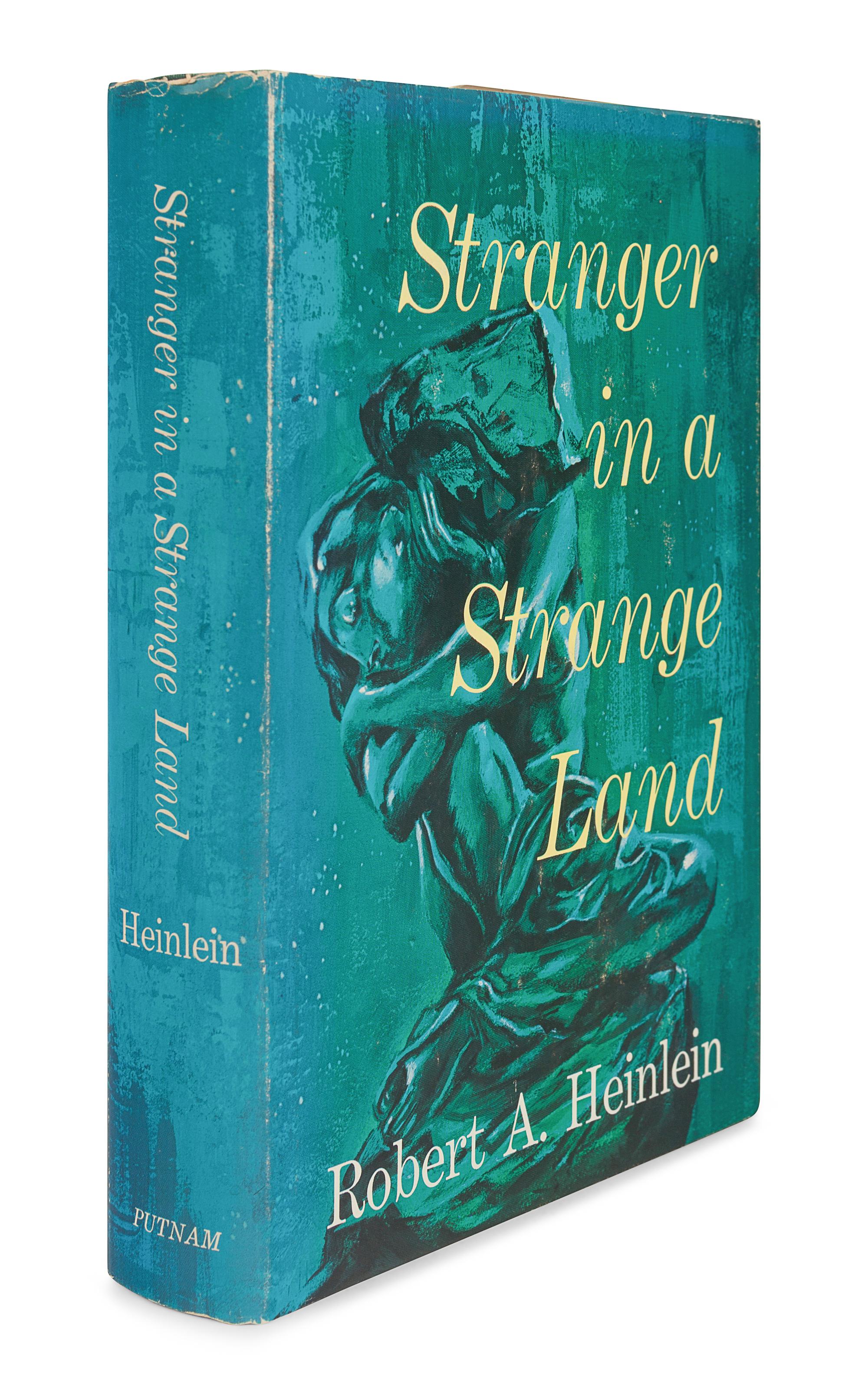 HEINLEIN, ROBERT A. (1907-1988). Stranger in a Strange Land . New York: G. P. Putnam's Sons, 1961.