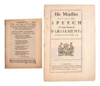 [POLITICS]. A large group of 17th and 18th-century British pamphlets and ephemera.
