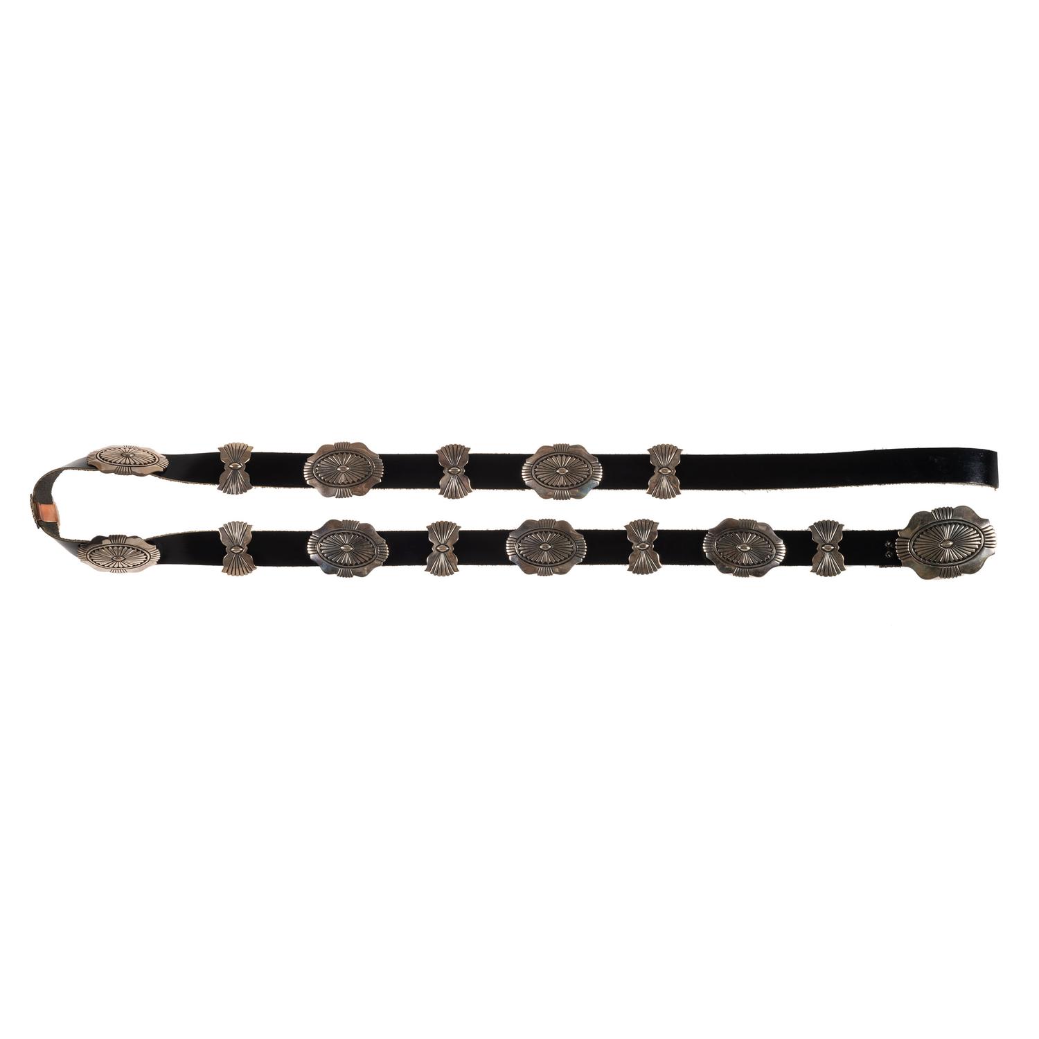 Sterling Silver Concha Belt