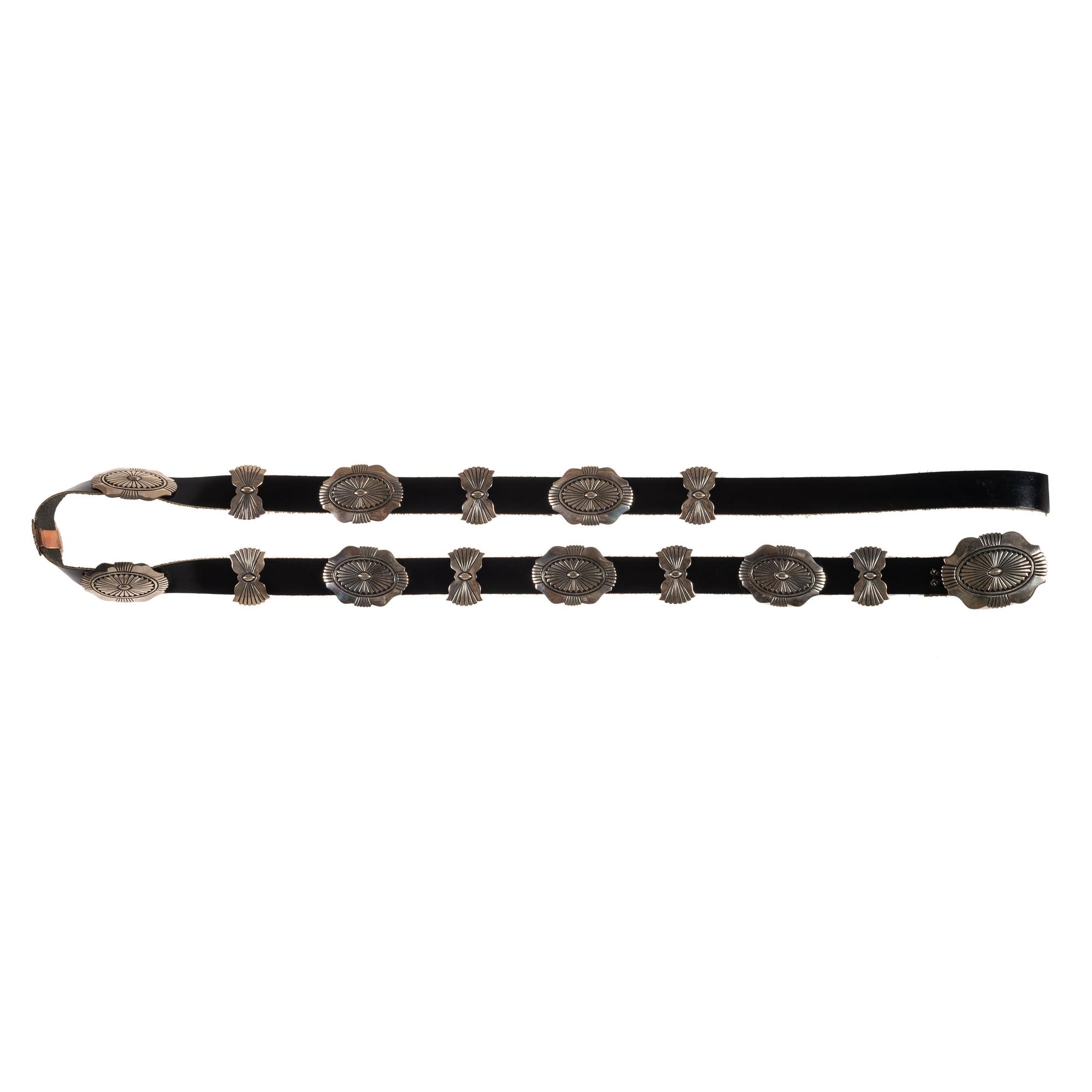 Sterling Silver Concha Belt
