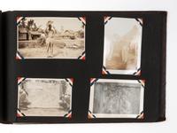 [WORLD WAR II]. Photograph album detailing the experiences of two Indiana military units in the Pacific Theater. Oro Bay, New Guinea, and Tacloban & Leyte, Philippines: n.p., 1944-1945.