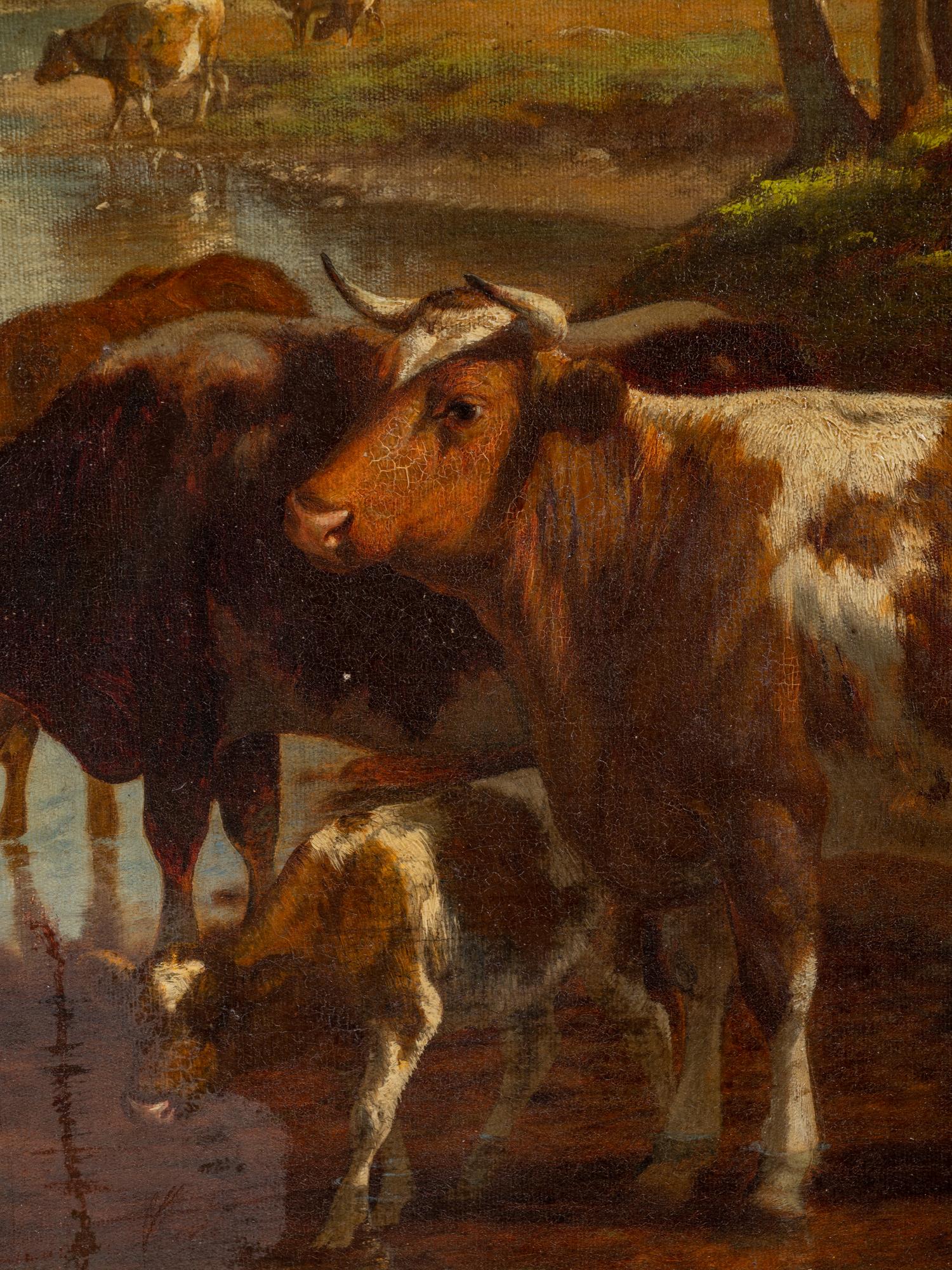 The Cattle Seek the Cooling Shade
