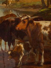 The Cattle Seek the Cooling Shade