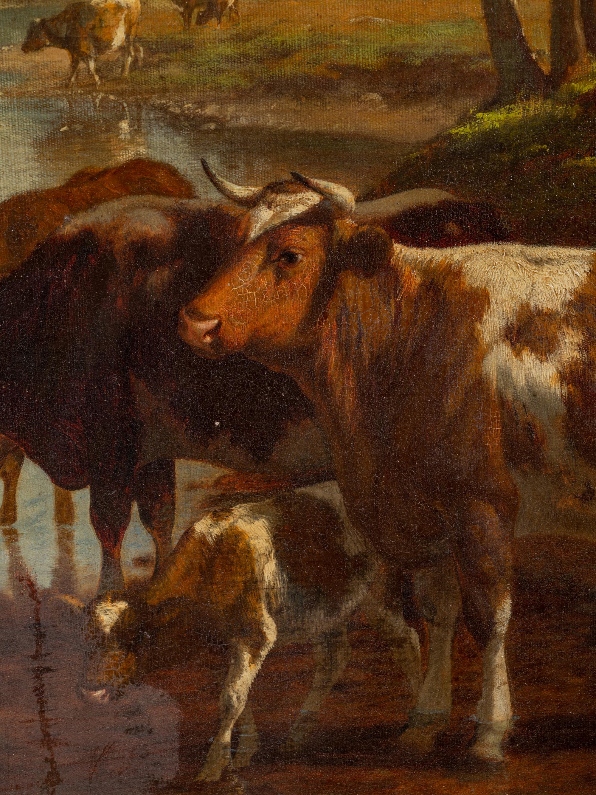 The Cattle Seek the Cooling Shade