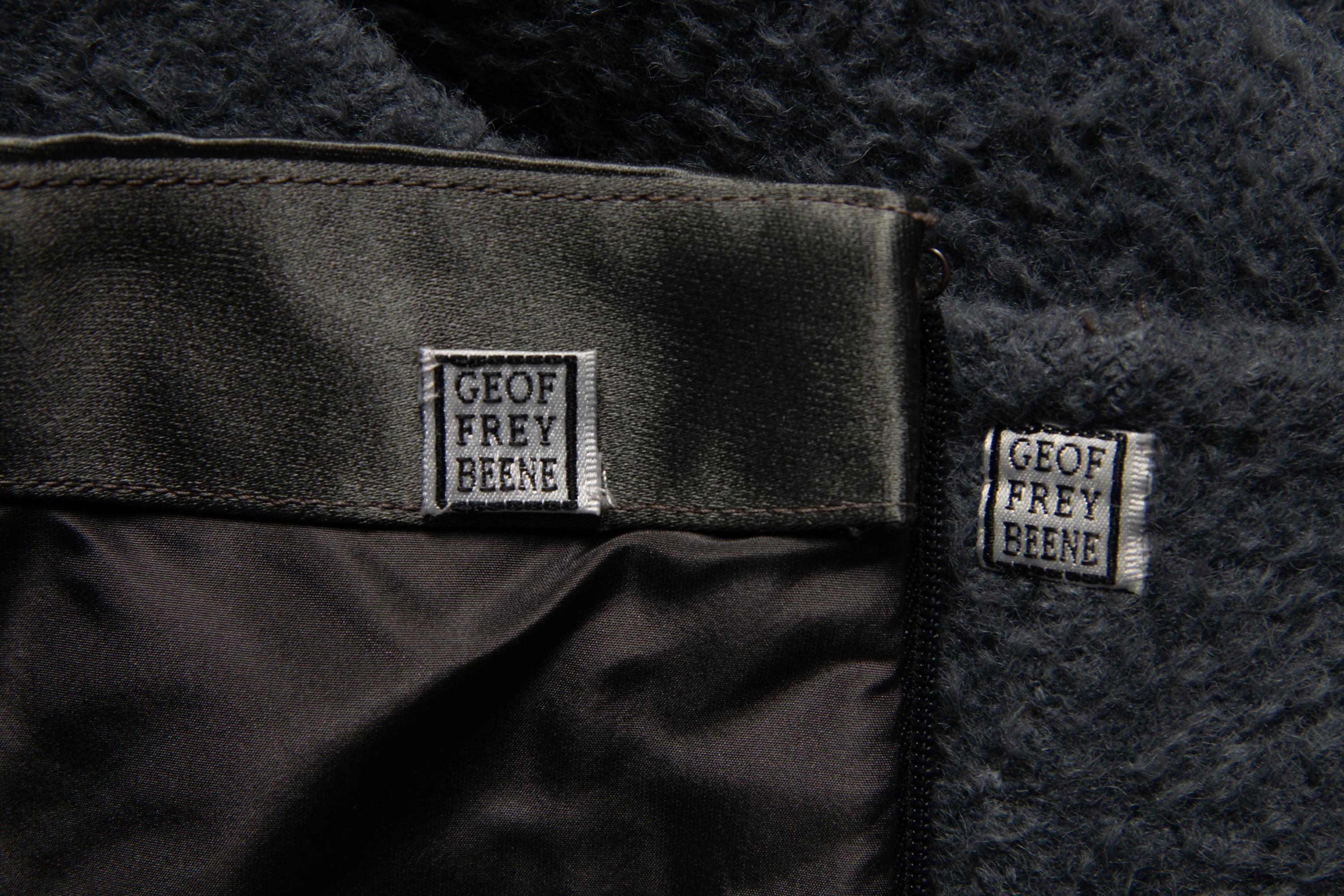 Geoffrey Beene Grey Jacket and Skirt