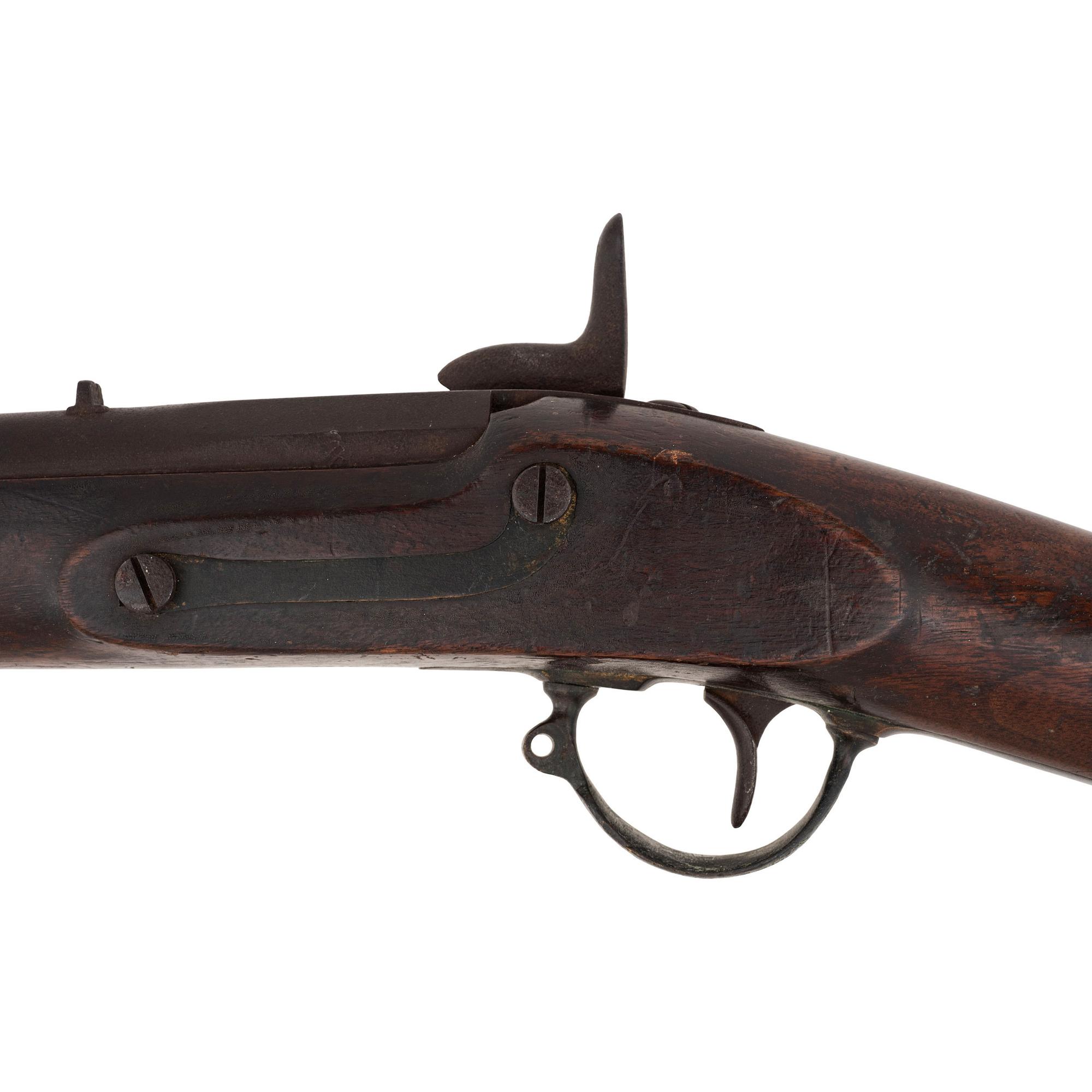 Extremely Rare Leman Civil War Era Percussion Militia Rifle