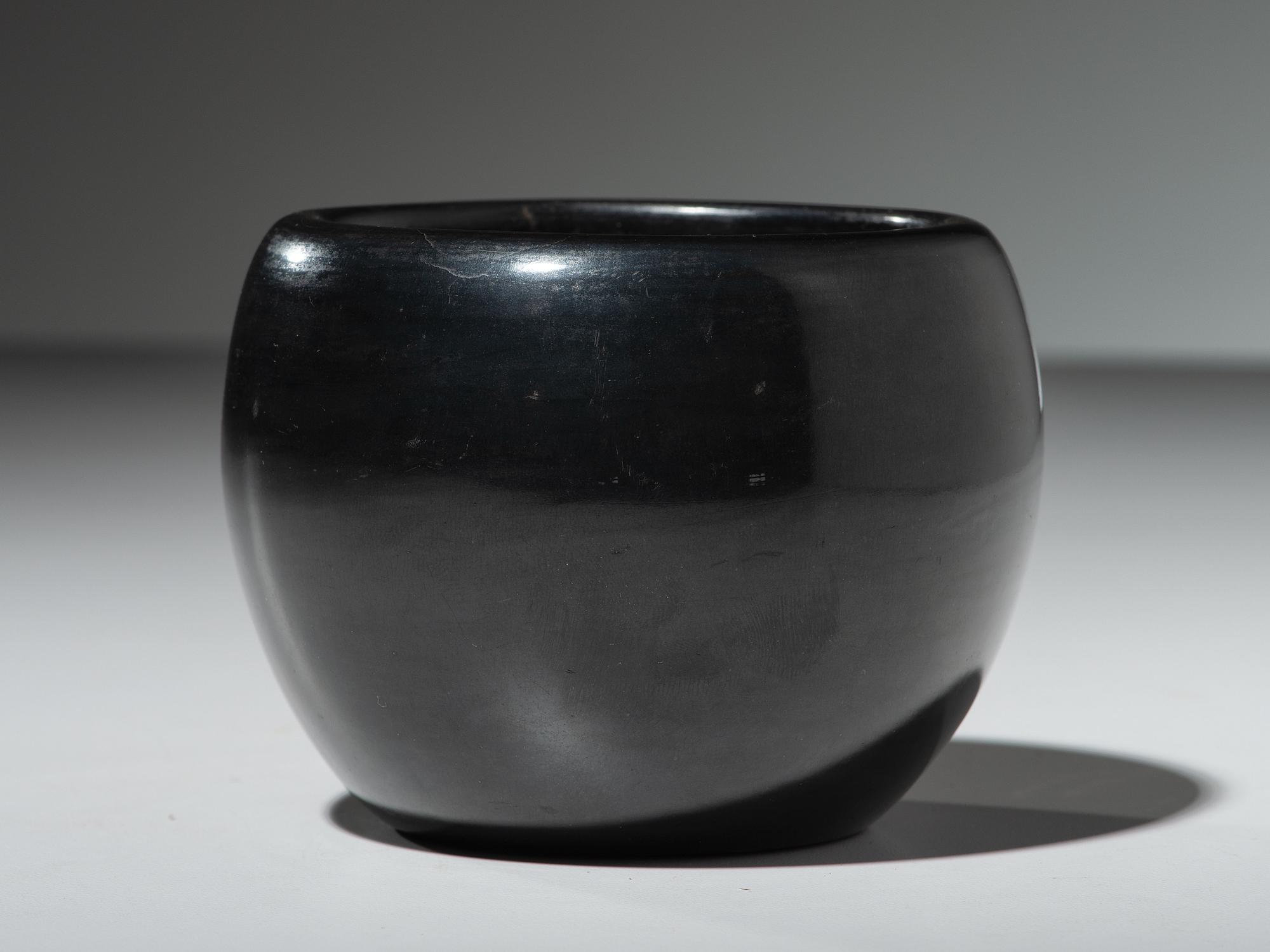 Blackware Pottery Jar