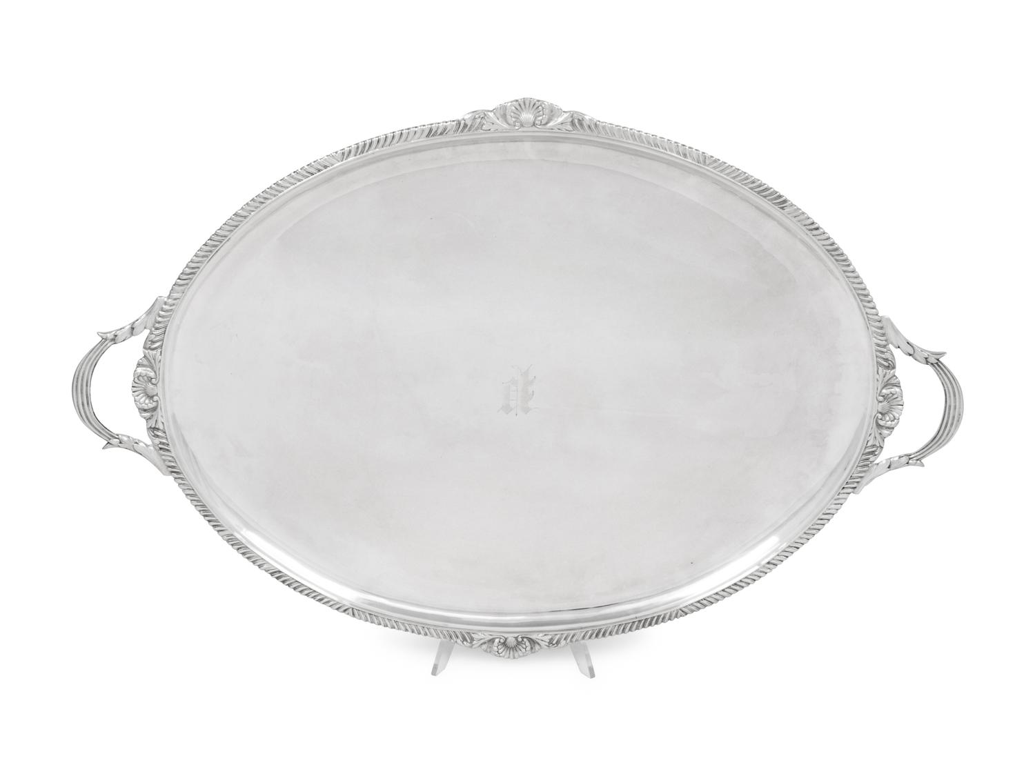 An American Silver Serving Tray