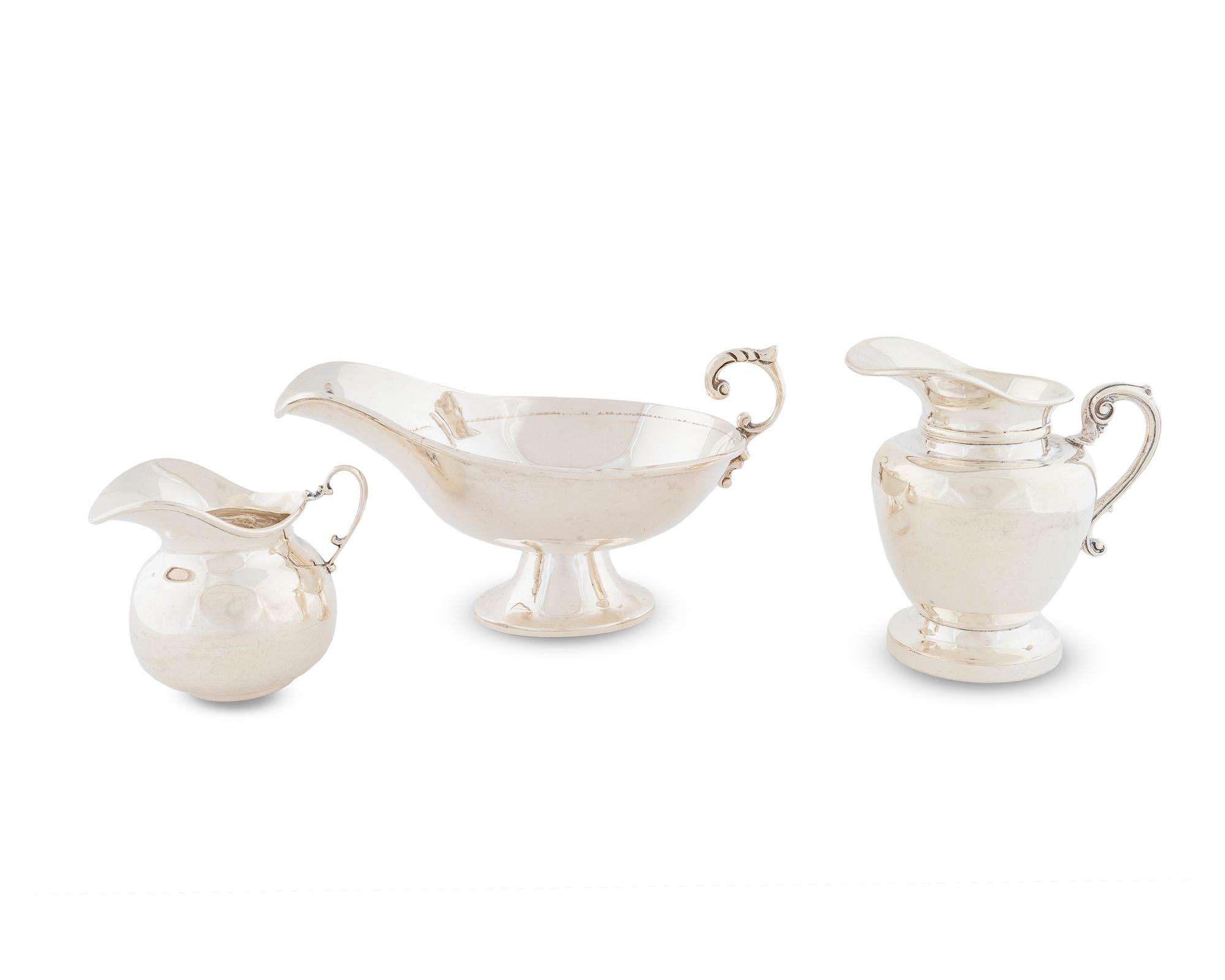 Three Mexican Silver Items — 20TH CENTURY
