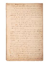 [NORTHWEST TERRITORY]. A collection of letters, orders, and proclamations of Arthur St. Clair (1737-1818) and Winthrop Sargent (1735-1820) regarding the formation of the Northwest Territory. 1788-1791.