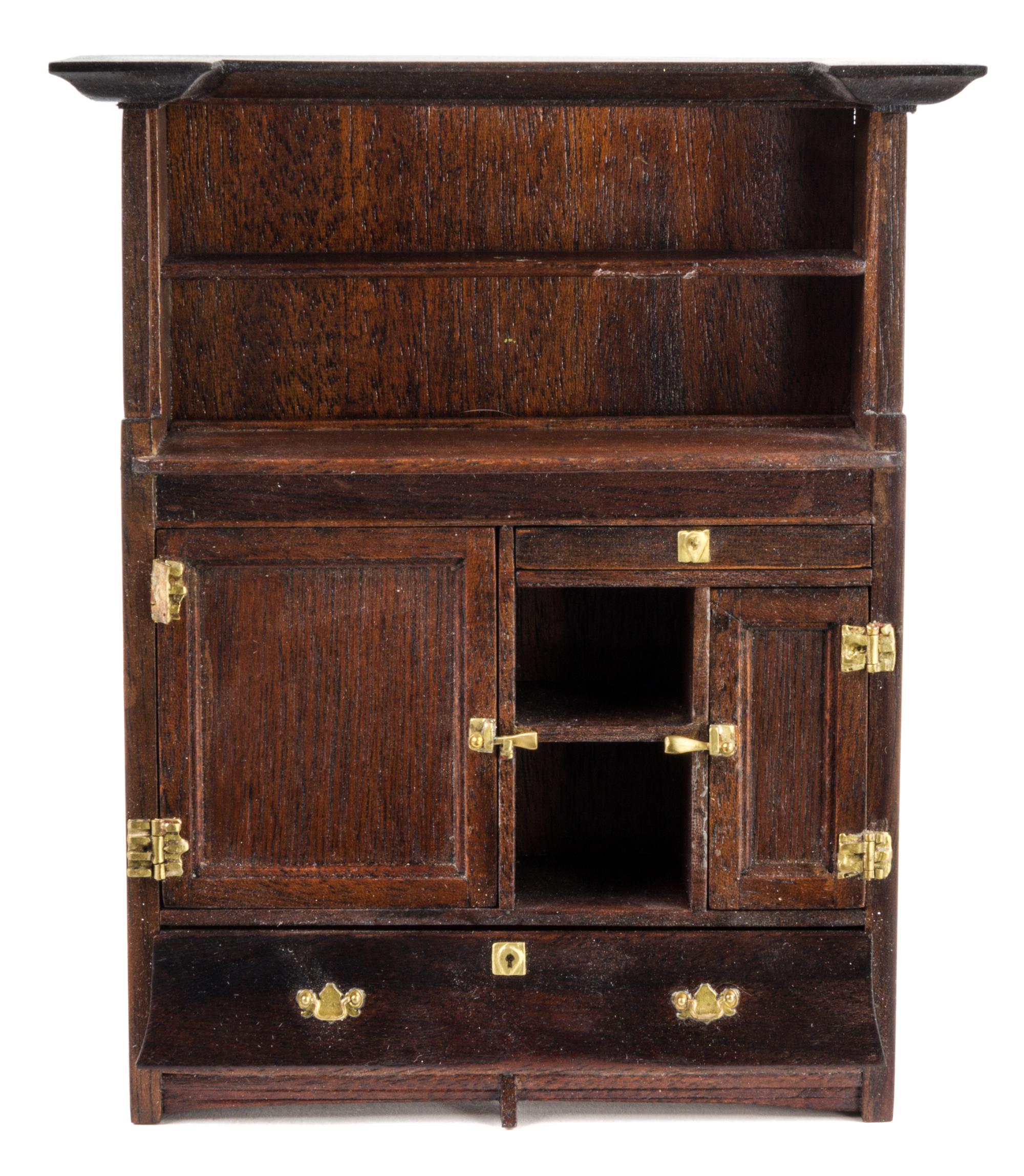 A Display Cabinet Height 6 x width 5 x depth 1 3/4 inches. — Joe Turner
