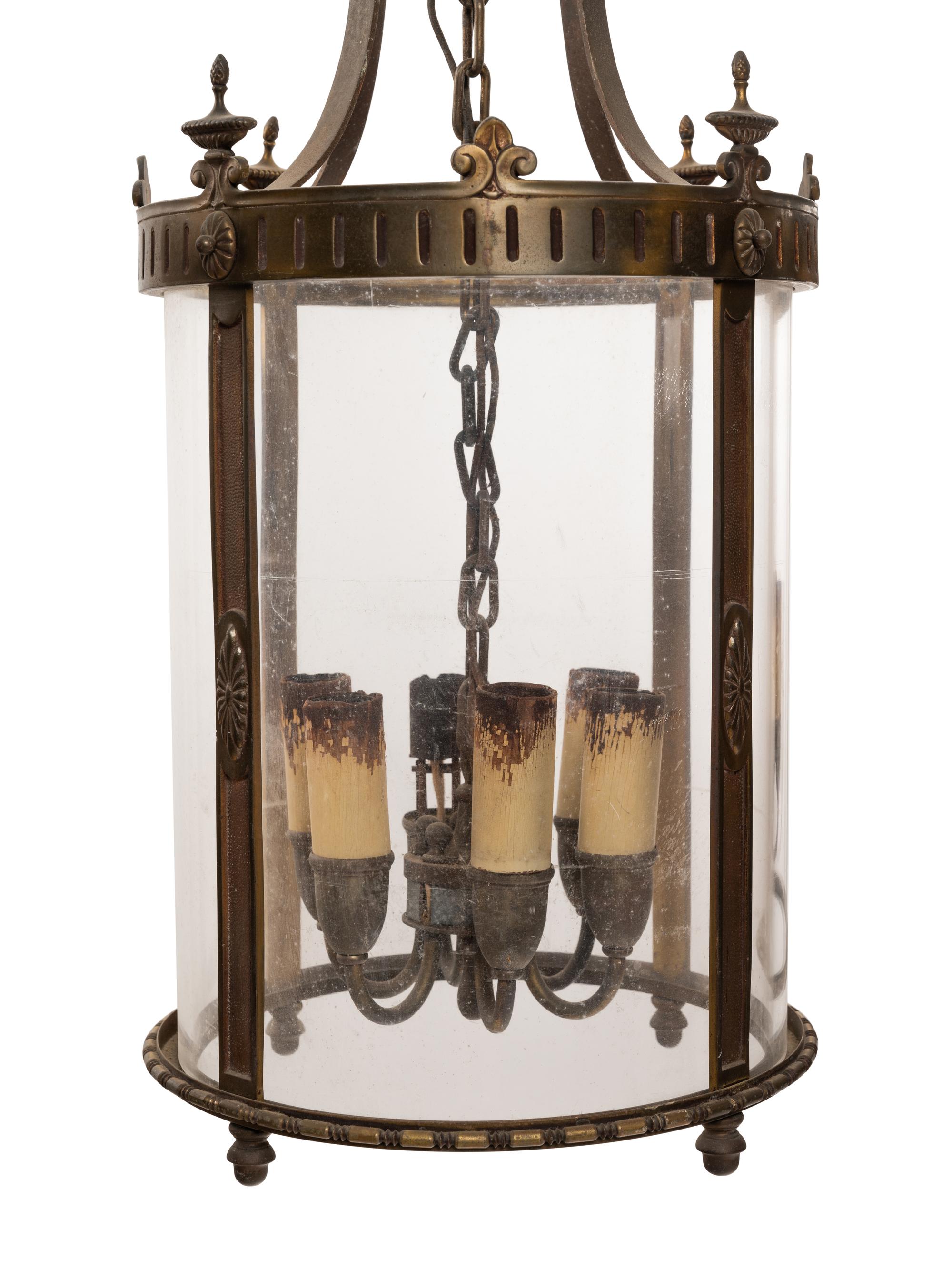 A Set of Four Brass Lanterns from St. Joseph Academy in Cleveland, Ohio