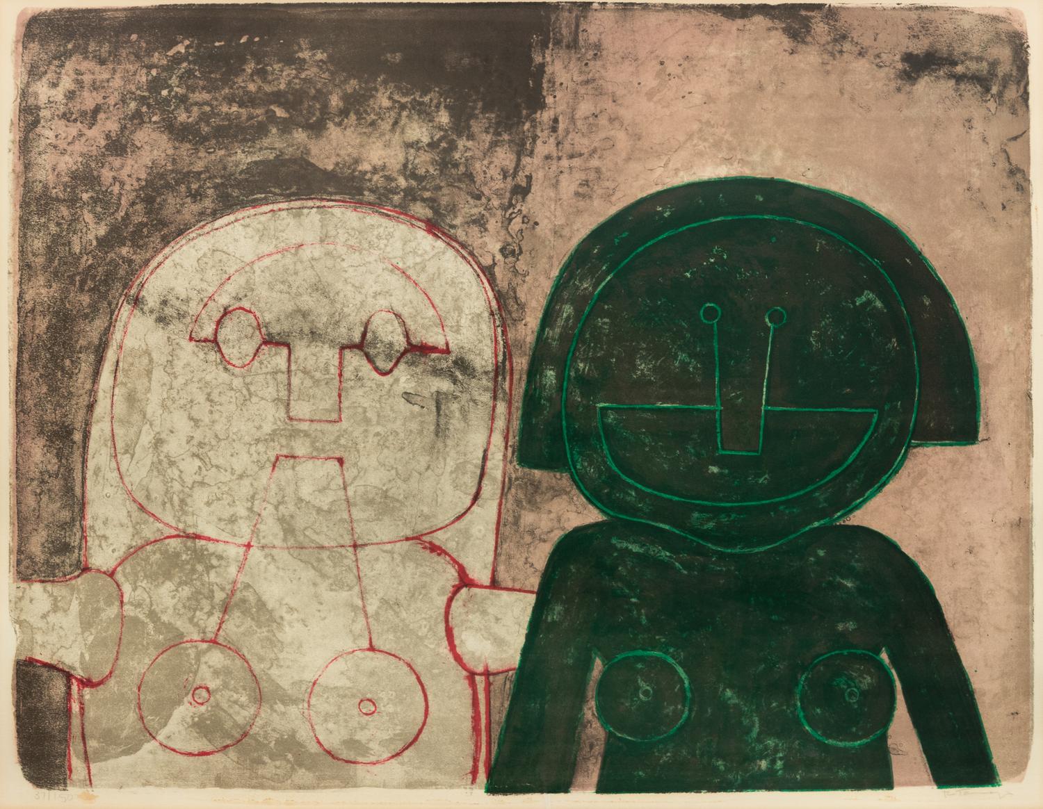 Dos Cabezas de Mujer (from Mujeres )