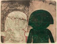 Dos Cabezas de Mujer (from Mujeres )