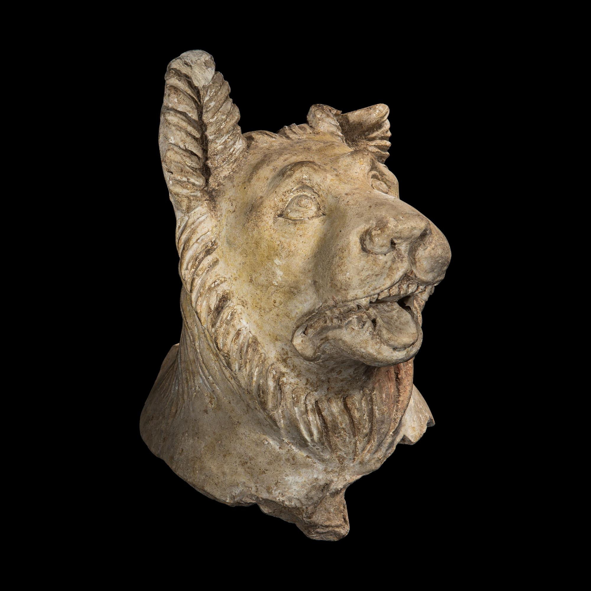 A Greek Terracotta Antefix