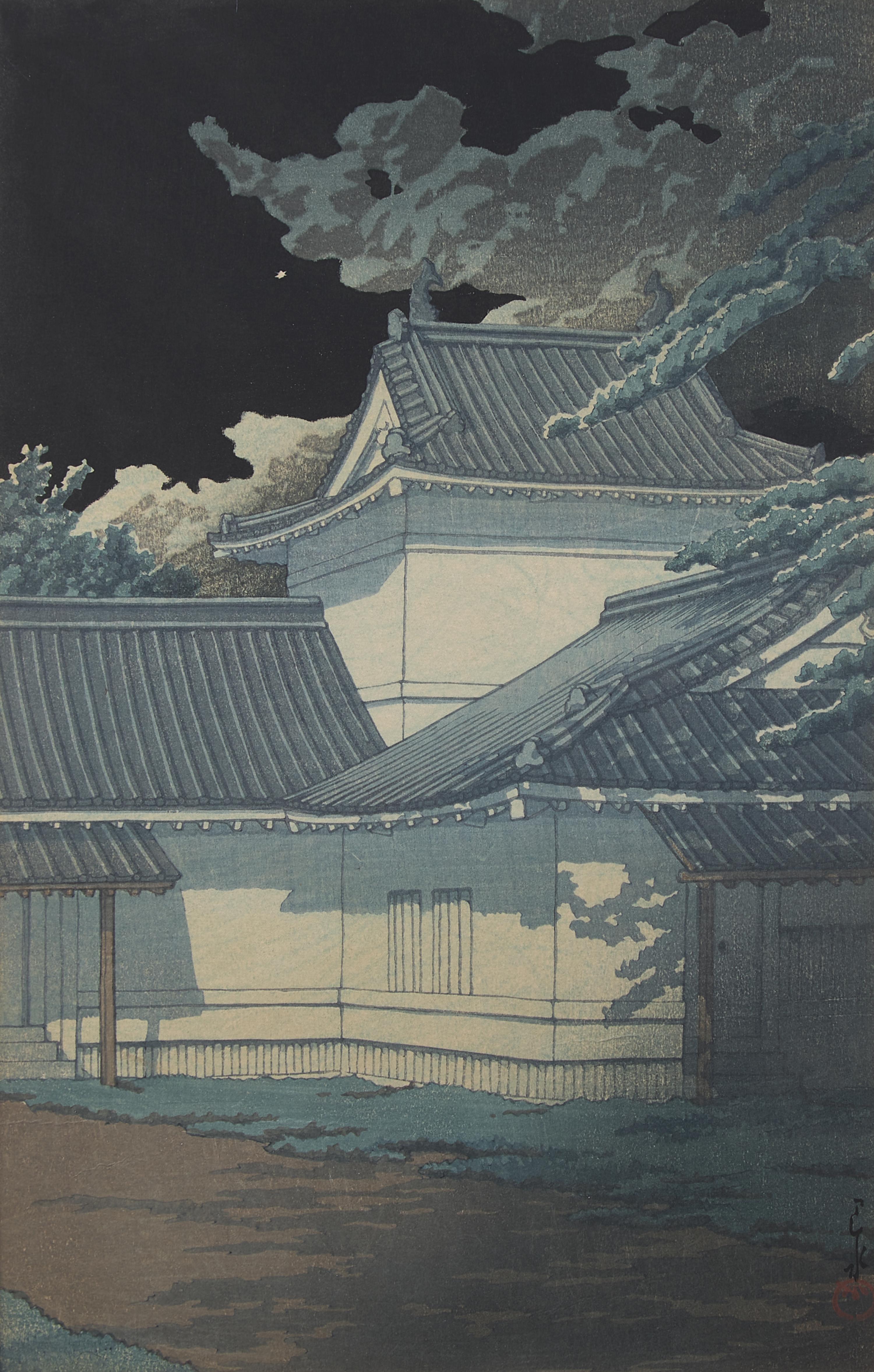 A Group of Seven Japanese Woodblock Prints, 20th Century