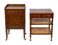 Two Georgian Style Mahogany Side Tables