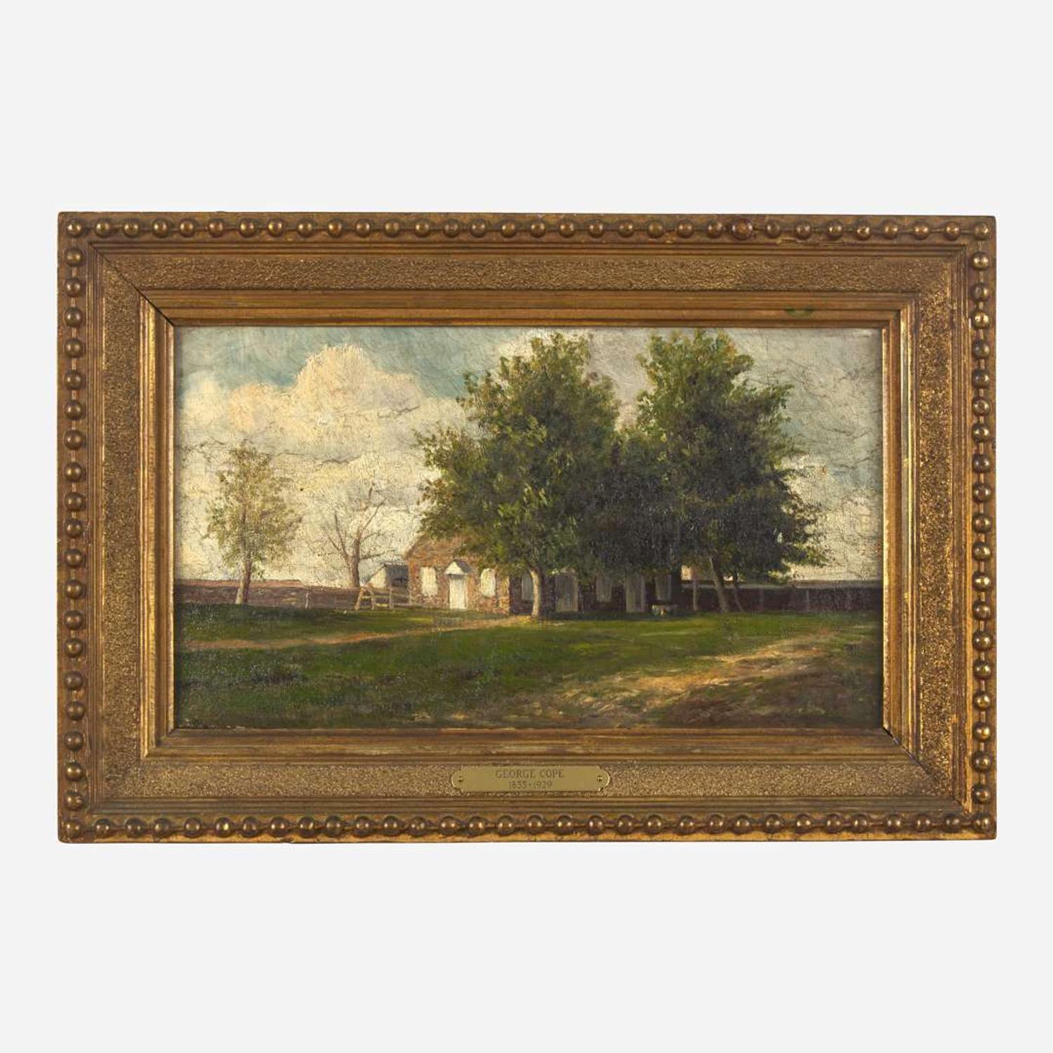 Attributed to George Cope (American, 1855–1929) The Farmstead