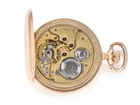 Zenith, 14K Yellow Gold Hunter Case Pocket Watch