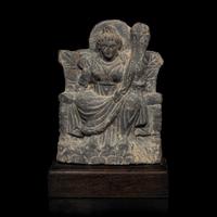 A Gandharan Grey Schist Figure of Hariti, 2nd-3rd Century