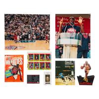 A Large Collection of Assorted Michael Jordan Collectibles and Advertising Material