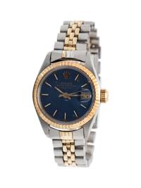 ROLEX, STAINLESS STEEL AND 18K YELLOW GOLD REF. 6917 'OYSTER PERPETUAL DATEJUST' WRISTWATCH, CIRCA 1972