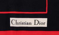 Collection of Six Designer Scarves; Two Hermes, Two YSL, One Dior, One Cartier
