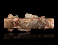 Nine Chinese Jade Carvings
