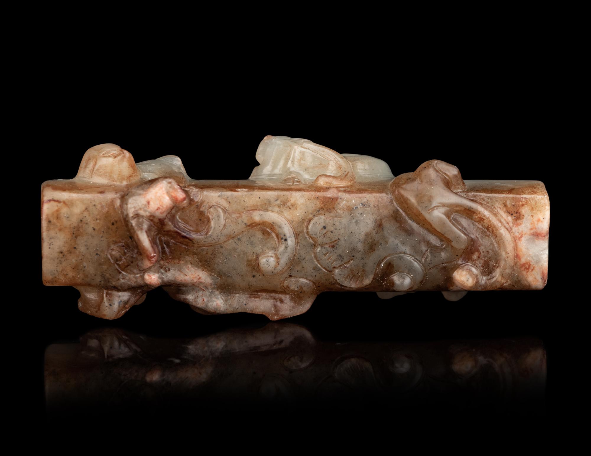 Nine Chinese Jade Carvings