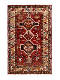 A Kuba Wool Rug
