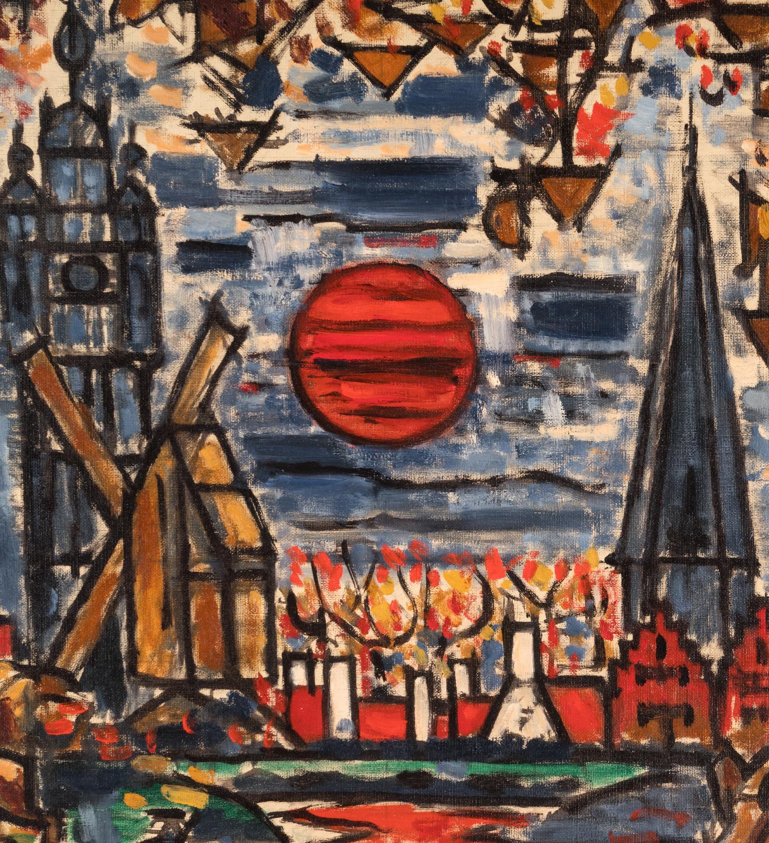 Equisse pour carton de la tapisserie "l'Automne , " 1940