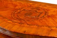 A Neapolitan Gilt Bronze Mounted Marquetry Commode