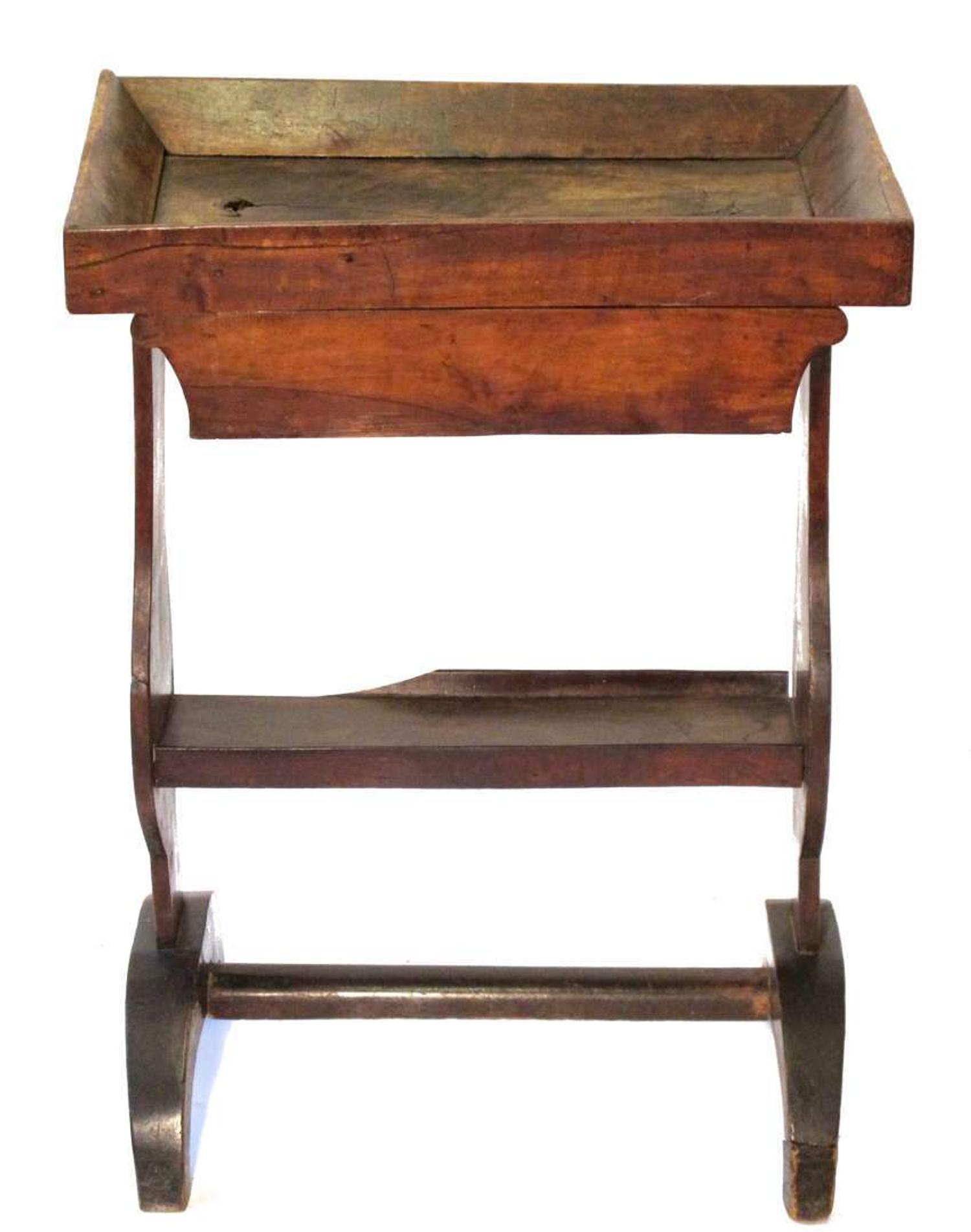 Tray table with drawer 19th century
