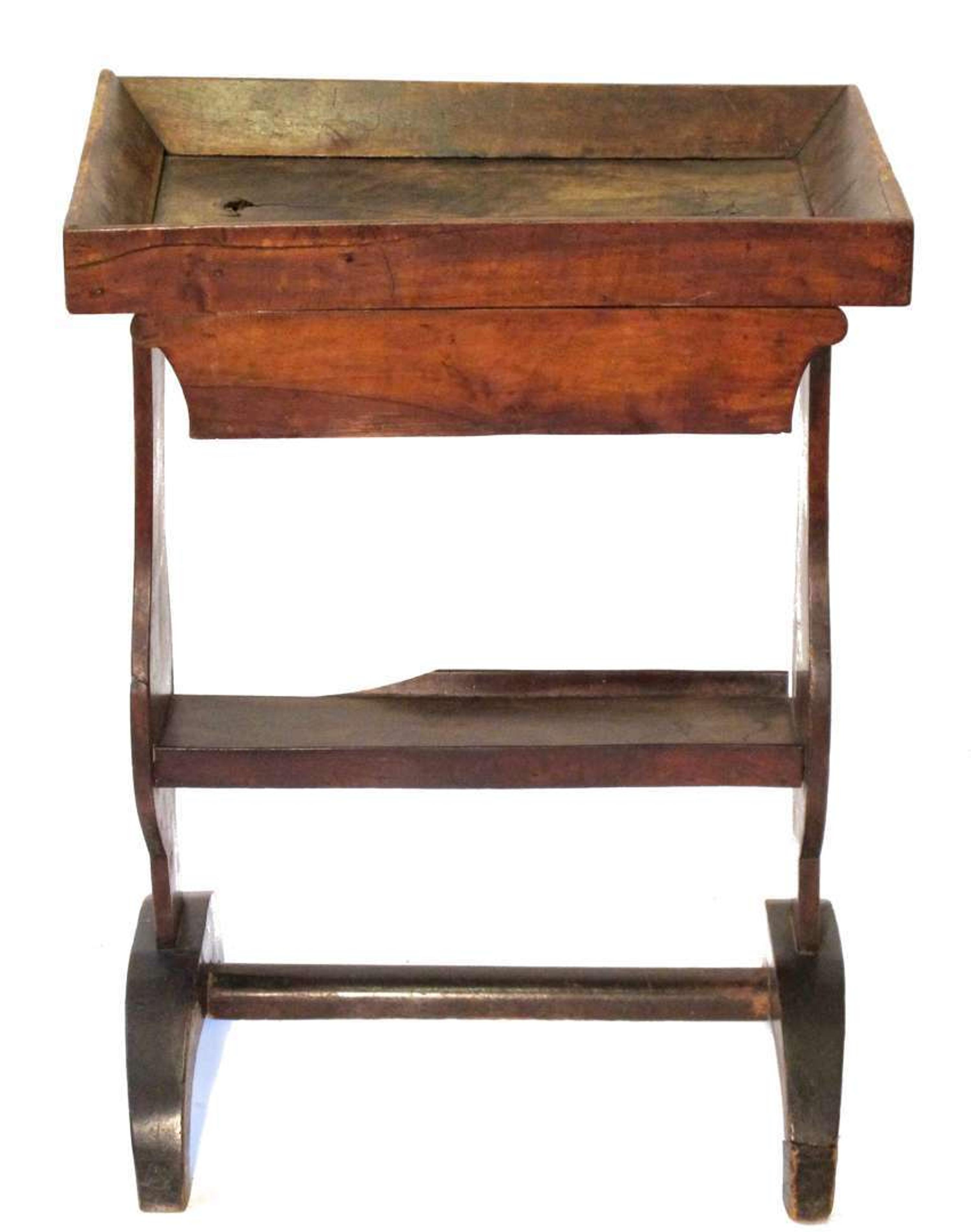 Tray table with drawer 19th century