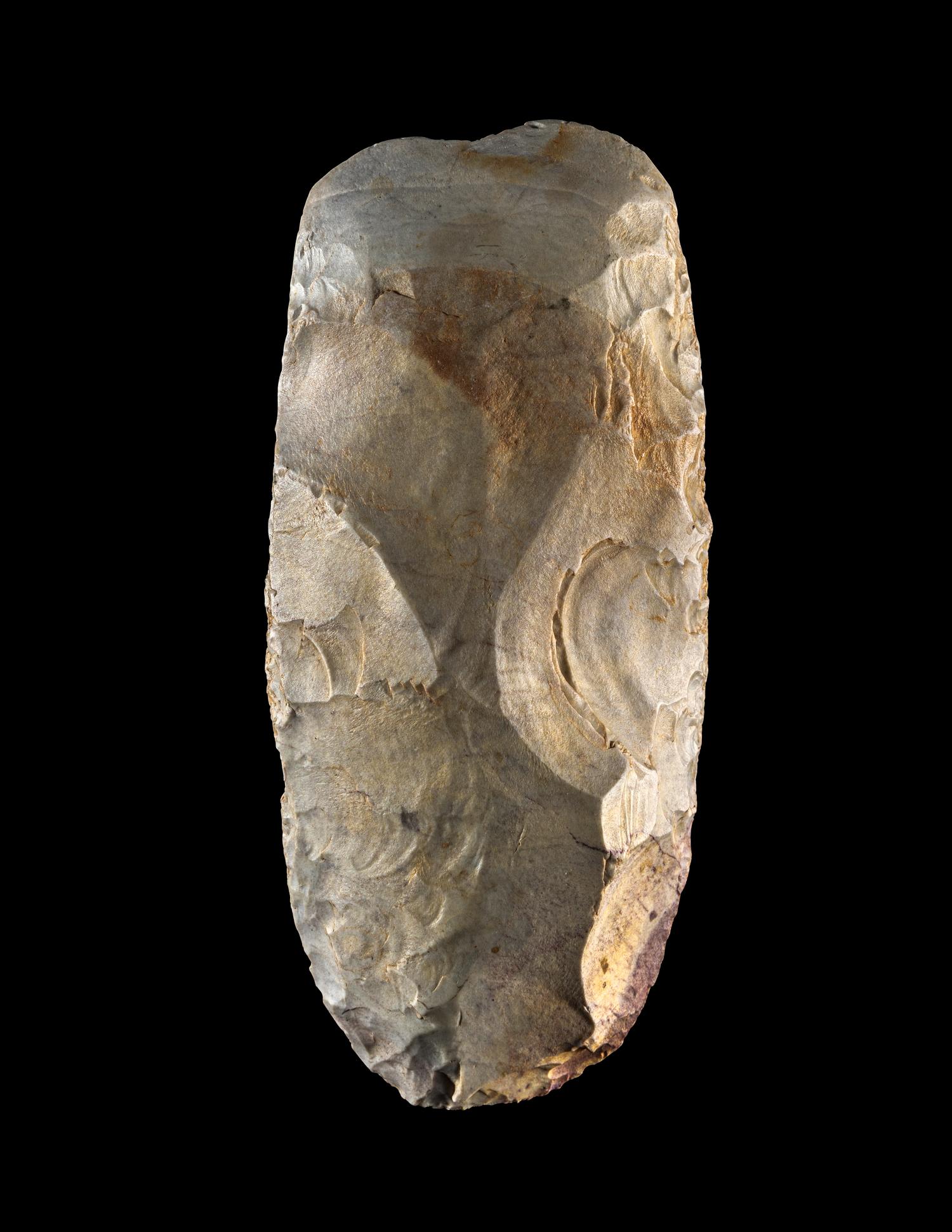 A Neolithic Flint Hand Axe
