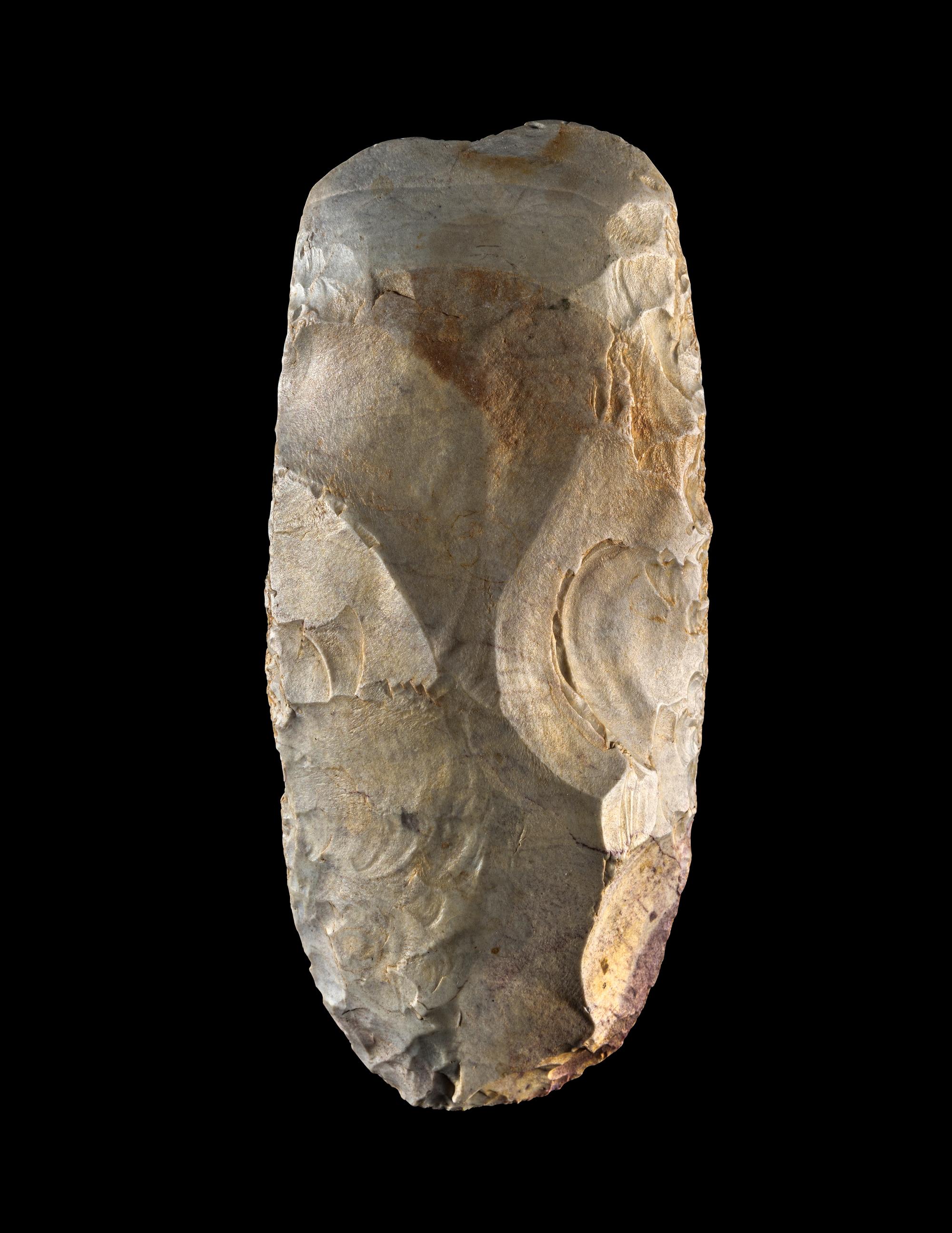 A Neolithic Flint Hand Axe