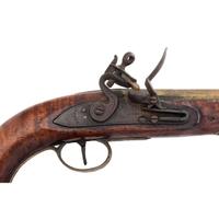 British Board of Ordnance Marked Brass Barreled Flintlock Trade Pistol by Sharpe