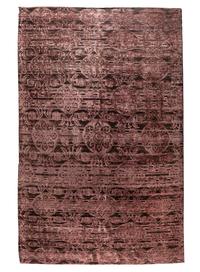 A Contemporary Silk and Wool Blend Rug