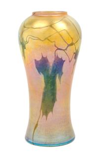 Tiffany Studios, EARLY 20TH CENTURY, a Favrile glass vase