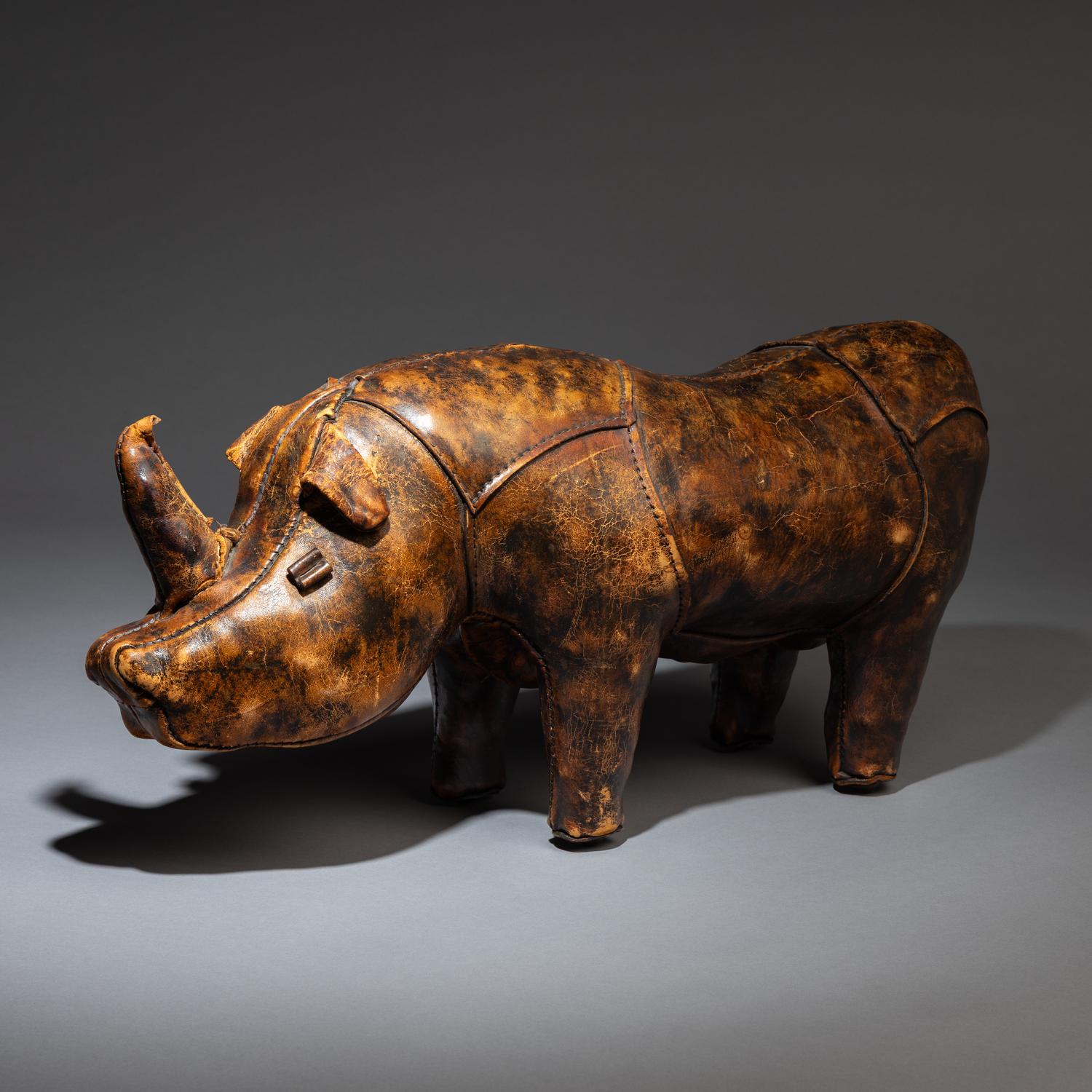 Rhinoceros footstool for Omersa, c. 1960